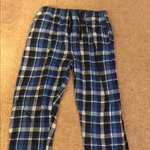 Men's Plaid PJ Bottoms